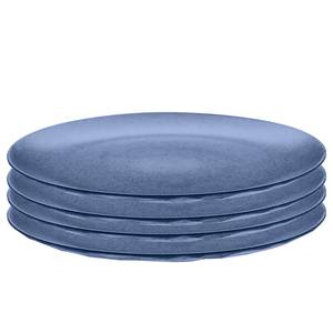 Assiettes dessert Club Plate (lot de 4) Résine thermoplastique - Bleu