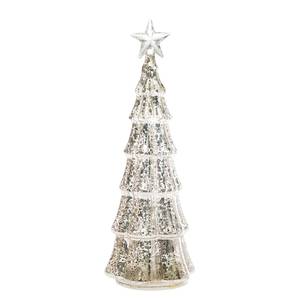 LED-kerstboom Borkan gekleurd glas - zilverkleurig