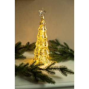 LED-kerstboom Borkan gekleurd glas - zilverkleurig