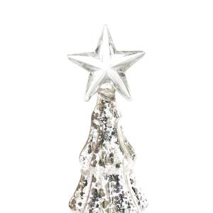 LED-Weihnachtsbaum Borkan Farbglas - Silber
