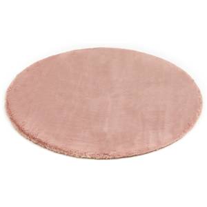 Dierenvel Novara polyester - Oud pink - Diameter: 120 cm