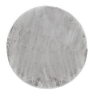 Dierenvel Novara polyester - Heldergrijs - Diameter: 80 cm