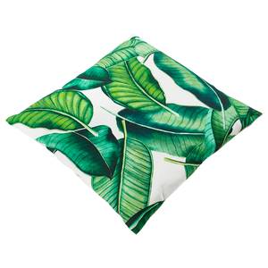 Coussin intérieur / extérieur Nairobi II Polyester - Vert / Blanc