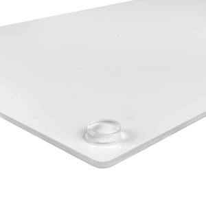 Fornuisafdekplaat Bianco Carrara veiligheidsglas - wit - 60 x 52 cm