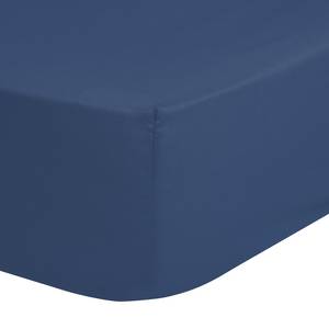 Jersey-hoeslaken Henty katoen - Marineblauw - 140 x 200 cm