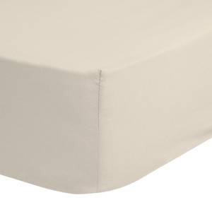 Drap-housse en jersey Henty Coton - Ecru - 200 x 220 cm