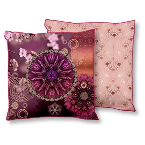 Coussin Aluna Velours de polyester - Multicolore