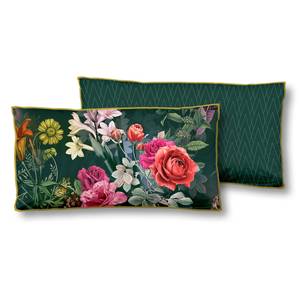 Coussin Simone I Velours de polyester - Vert