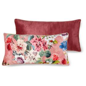 Coussin Amalia I Velours de polyester - Terre cuite