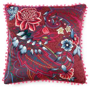 Coussin Ruby I Velours de polyester - Multicolore