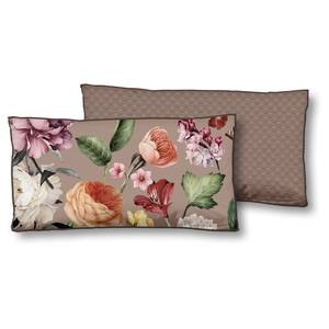 Coussin Fiori I Velours de polyester - Taupe