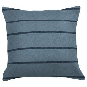 Parure de lit en flanelle 0847210 Coton - Bleu jean - 135 x 200 cm + oreiller 80 x 80 cm