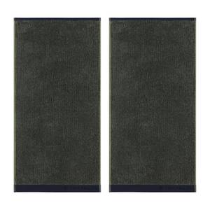 Set di asciugamani 0100286 (set da 2) Cotone - Color blu marino