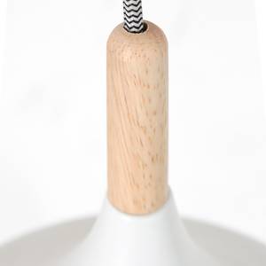 Suspension Liam Aluminium / Partiellement en chêne massif - 3 ampoules