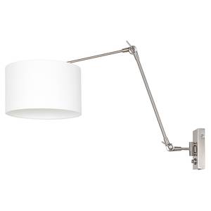 Wandleuchte Prestige Chic Coton / Aluminium - 1 ampoule