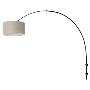 Lampada da parete Liiri XII Lino / Alluminio - 1 punto luce
