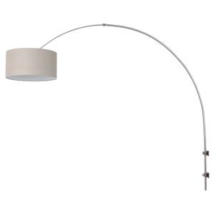 Lampada da parete Liiri XVI Lino / Alluminio - 1 punto luce