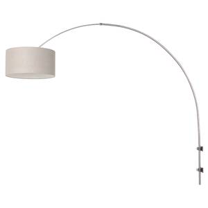 Lampada da parete Liiri XVI Lino / Alluminio - 1 punto luce