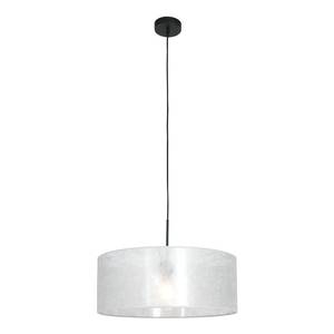 Lampada a sospensione Liel Cotone / Alluminio - 1 punto luce - Bianco