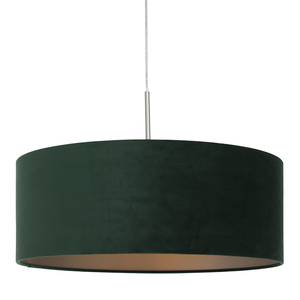 Hanglamp Liiri I fluweel/aluminium - 1 lichtbron - Groen