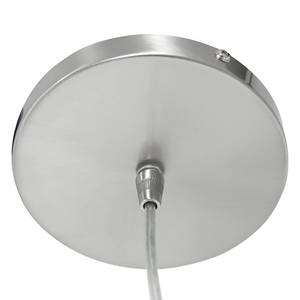 Lampada a sospensione Liiri I Velluto / Alluminio - 1 punto luce - Argento