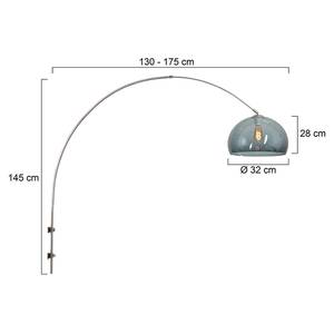 Bougeoirn SparkLED-Platine Light Argenté - Métal - 175 x 145 x 38 cm