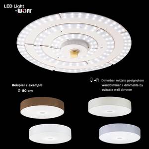 Lampada da soffitto a LED Toulouse Vetro / Ferro - 1 punto luce