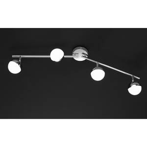 LED-plafondlamp Sanan II acrylglas/ijzer - 4 lichtbronnen