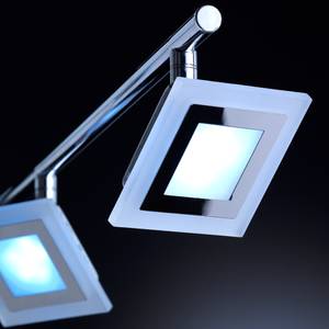 Lampada da soffitto a LED Cholet I Vetro satinato / Ferro - 2 punti luce