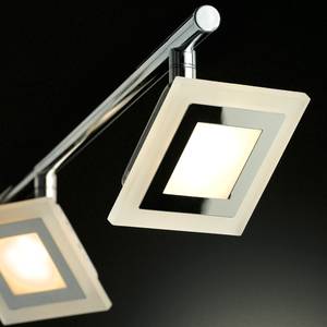 Lampada da soffitto a LED Cholet I Vetro satinato / Ferro - 2 punti luce