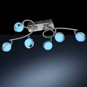 LED-Deckenleuchte Ster Acrylglas / Eisen - Flammenanzahl: 6