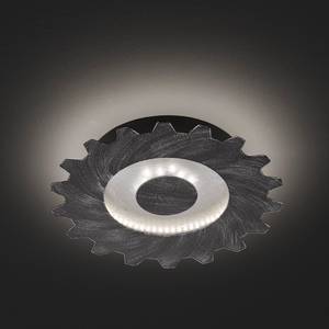 LED-plafondlamp Leif acrylglas/ijzer - 1 lichtbron