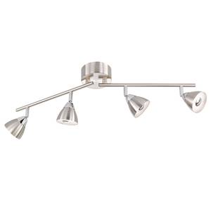 LED-plafondlamp Fres II kunststof/aluminium - 4 lichtbronnen