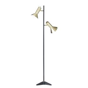 Lampadaire Mayra Matière plastique - Fer - Nb d'ampoules : 2