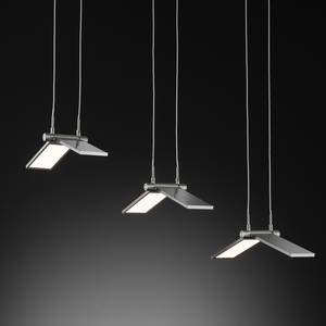 LED-hanglamp Livia acrylglas/aluminium/ijzer - 1 lichtbron