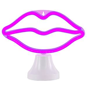 LED-tafellamp Lippen silicone - 1 lichtbron