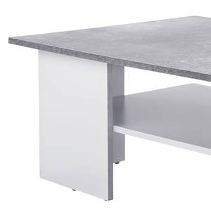 Salontafel Messina Grijs / Wit