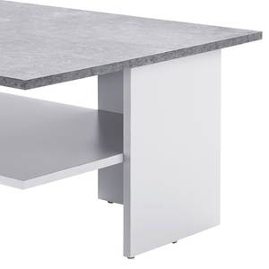 Table basse Messina Blanc / Gris