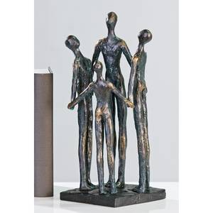 Scultura Group Resina sintetica - Bronzo