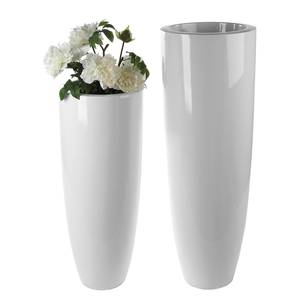 Pot de fleur Konus Résine synthétique - Blanc - Diamètre : 42 cm