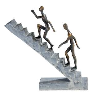 Skulptur Staircase Kunstharz - Bronze