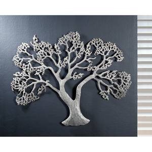 Décoration murale Arbre Aluminium - Argenté