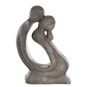 Dekofigur Der Kuss (Francis Paar) Keramik - Grau