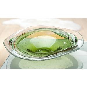 Schaal Florenz gekleurd glas - groen