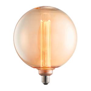 LED-Leuchtmittel Filiano I Farbglas / Eisen - 1-flammig