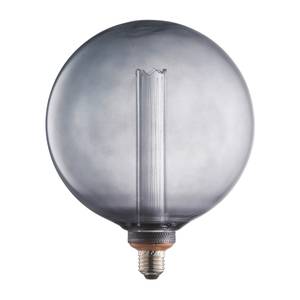 Lampadina a LED Filiano II Vetro fumè / Ferro - 1 punto luce