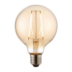 LED-Leuchtmittel Figino I Farbglas / Eisen - 1-flammig