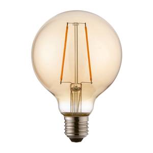 LED-Leuchtmittel Figino I Farbglas / Eisen - 1-flammig
