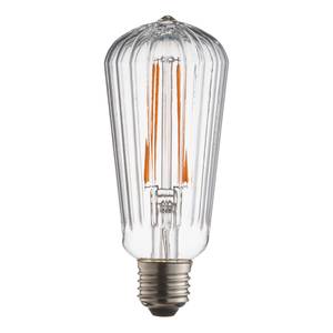 LED-lamp Filiam I transparant glas/ijzer - 1 lichtbron