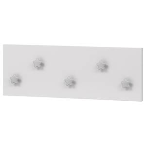 Attaccapanni Moonlight Bianco - Materiale a base lignea - 56 x 20 x 4.6 cm